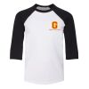 Youth Three-Quarter Sleeve Baseball Tee Thumbnail